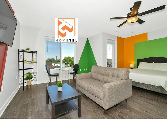 Top Flr Large Studio Pool Gym Free Parking