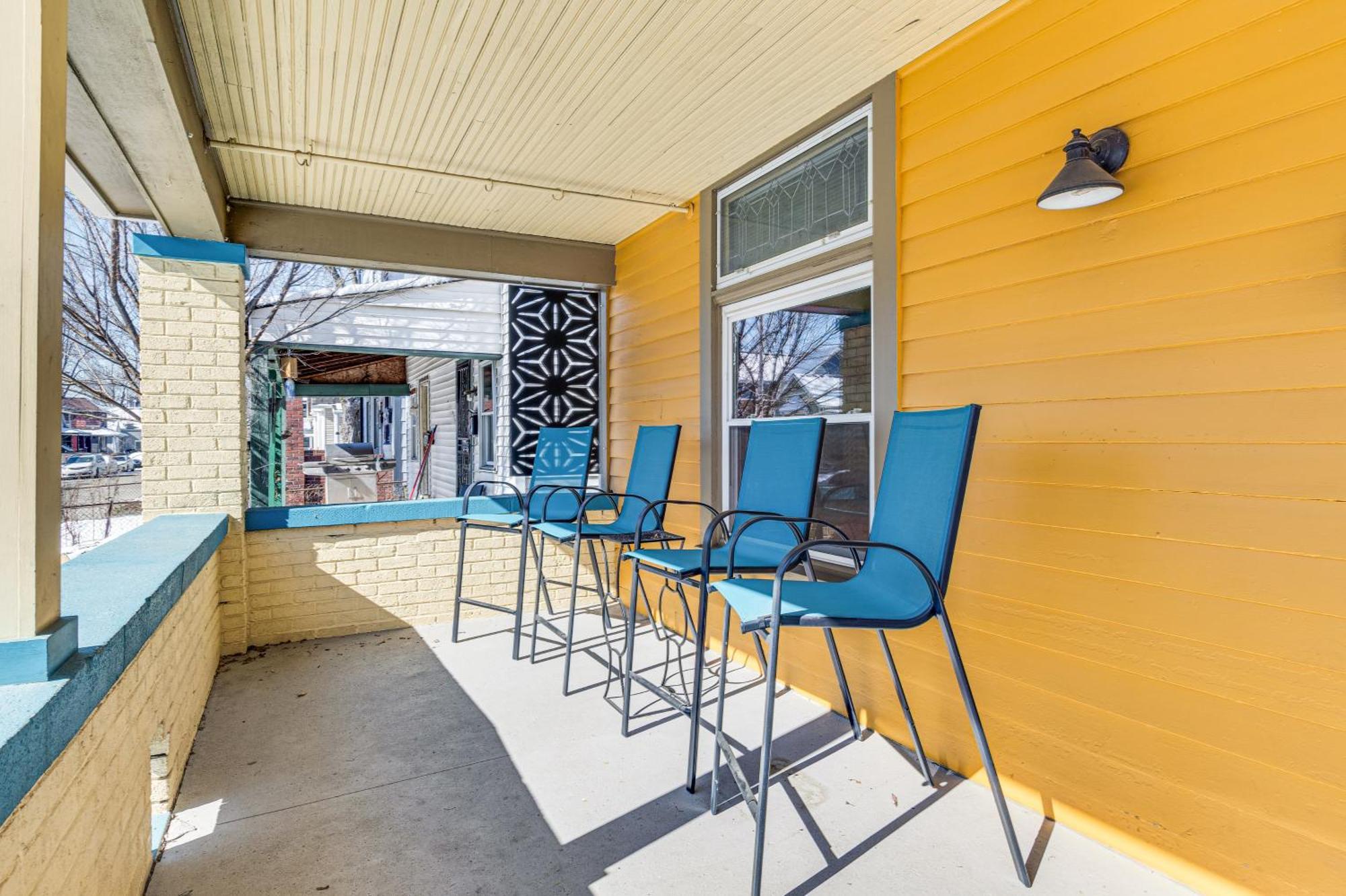 Retro-inspired Indy Walk To Fountain Square! Holiday home Indianapolis