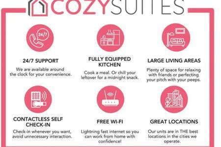 Cozysuites In Urban Indy Apartment *